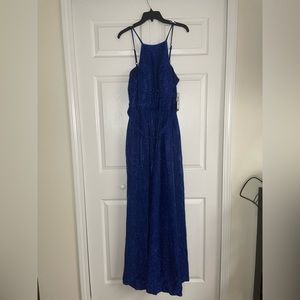Macy’s dark blue sparkle prom dress. Size 16W